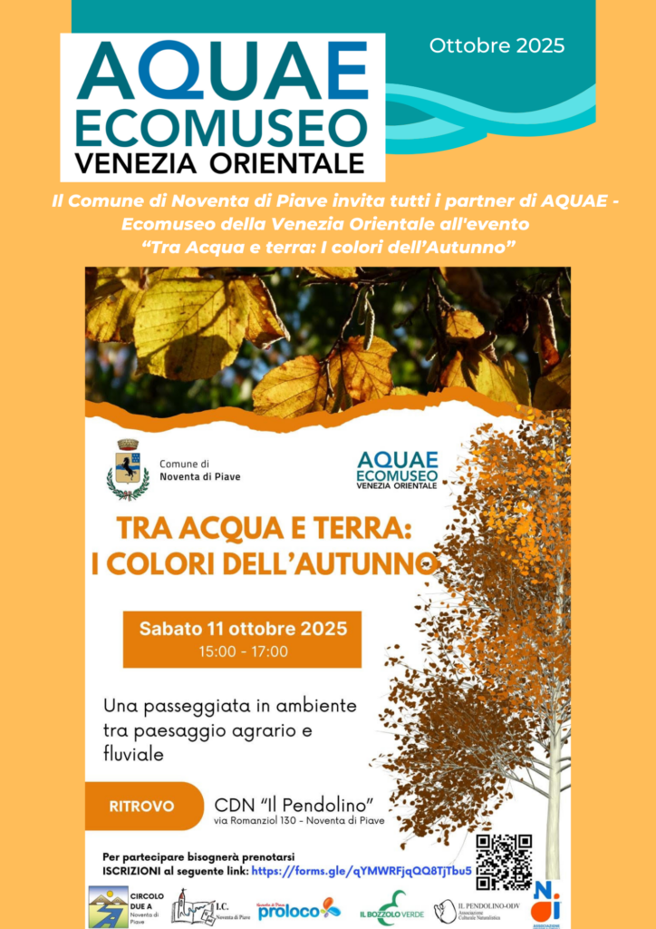 Tra acqua e terra: i colori dell’Autunno